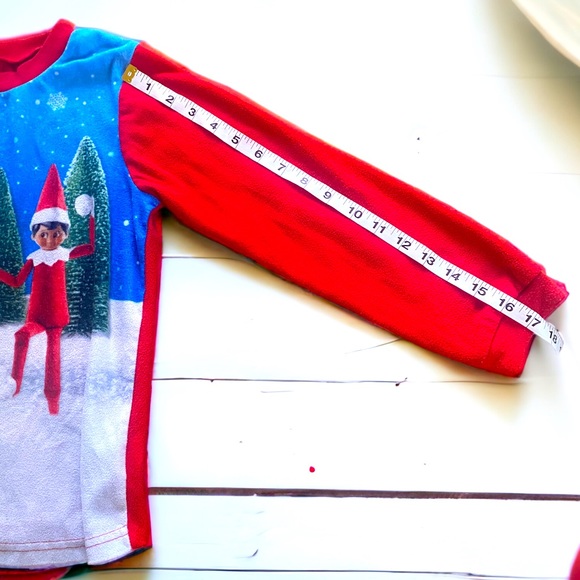 Elf On The Shelf 2 Piece Christmas Pajama Set Size Kids Small | Boys Pajamas - Picture 9 of 15